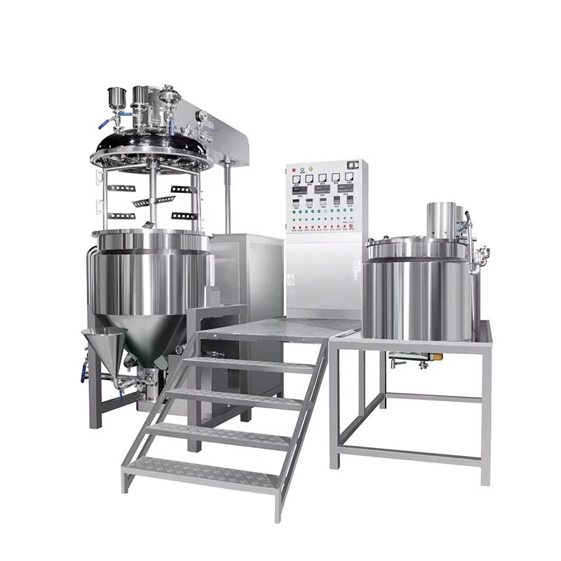 Body Lotion - Body Lotion Mixing Equipments Vacuum Homogenizer