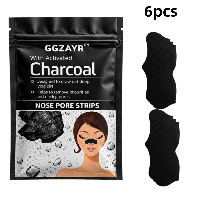 6PCS Activated Charcoal Nose P - Face Moisturizer review and price