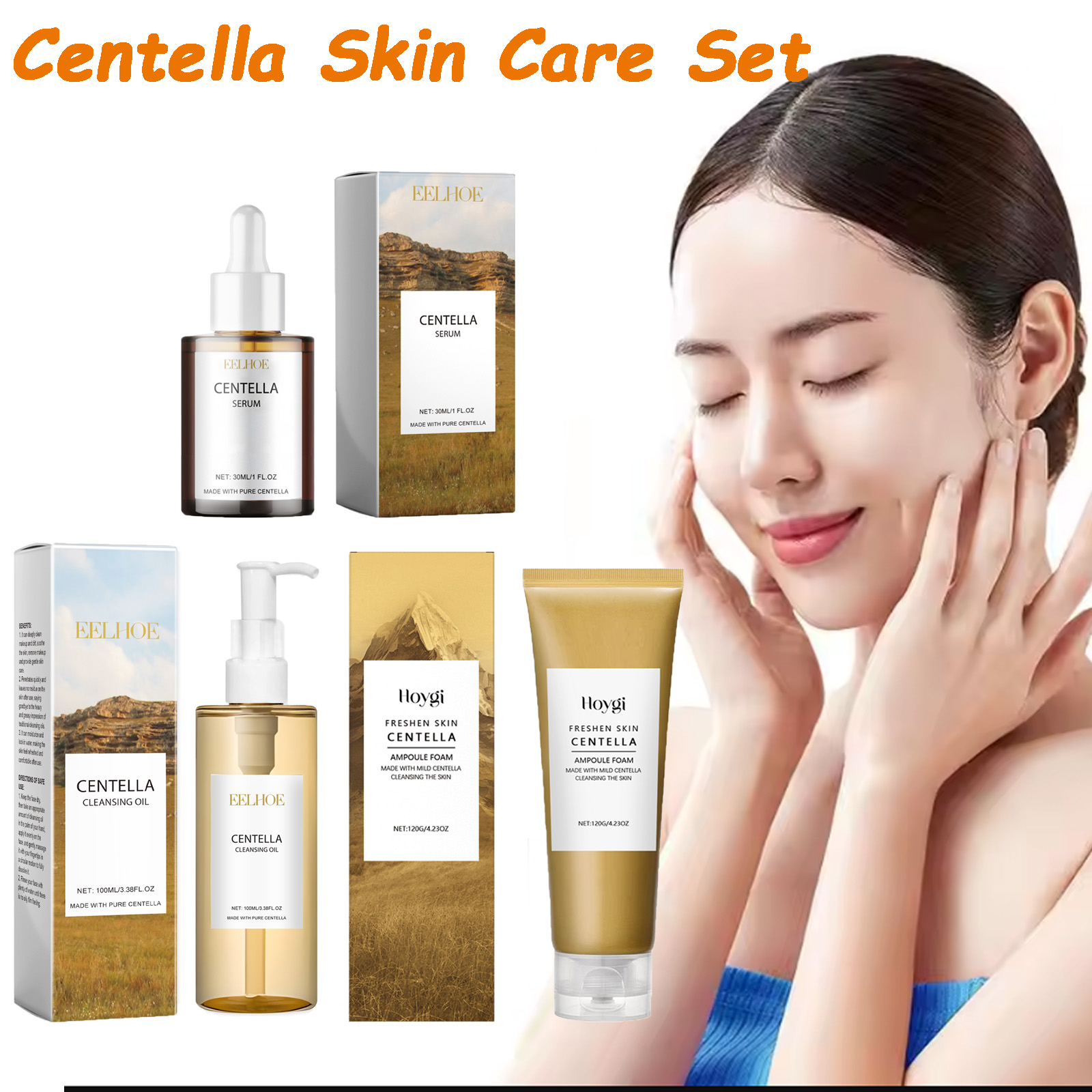 Centella Skin Care Set Centell - Skincare Glowing review and price