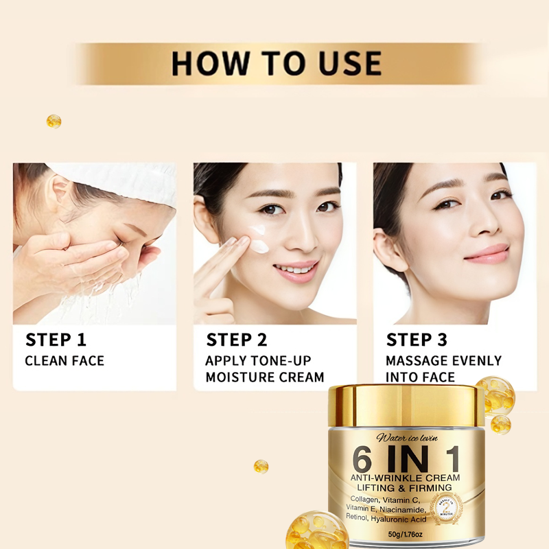 6-In-1 Anti-Wrinkle Cream. Lif - Vitamin C Serum review and price