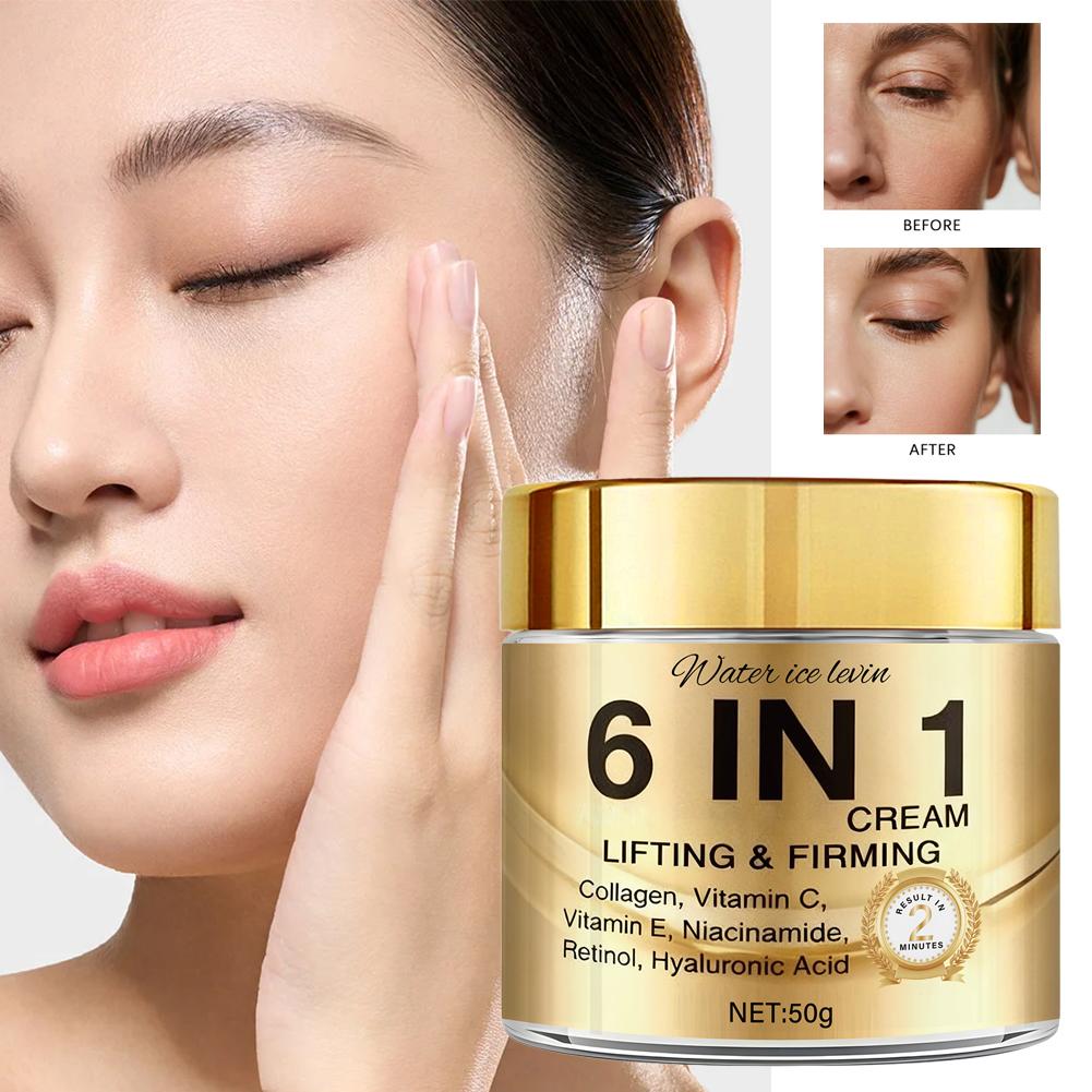 6 IN 1 Collagen Face Cream Lif - Vitamin C Serum review and price
