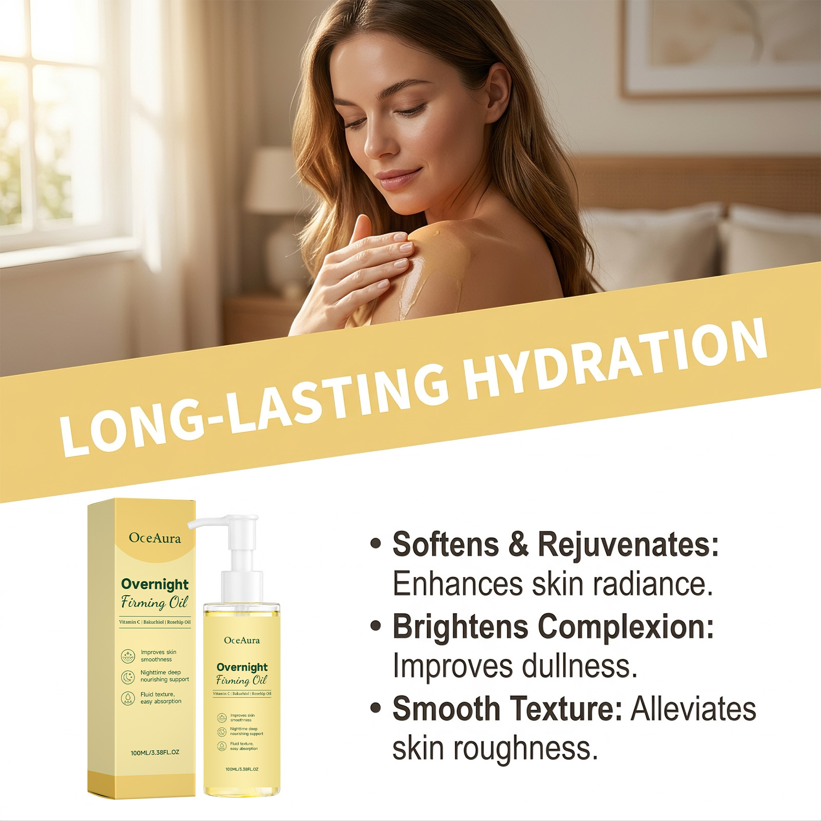 OceAura|Overnight Firming Oil| - Face Oil Rosehip review and price